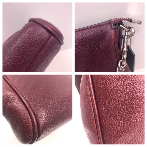 Coach Pebbled Leather Carrie Crossbody - Picture 5 of 6